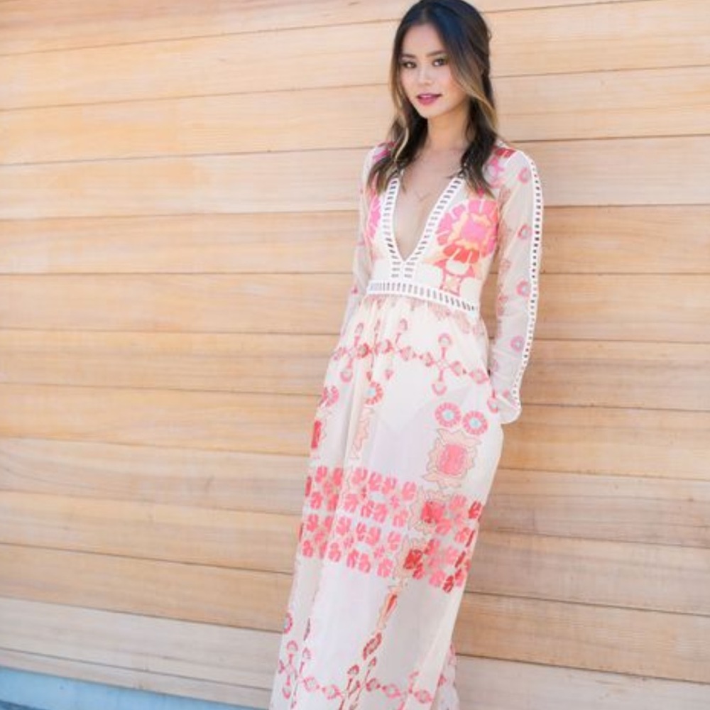 For Love & Lemons Maxi Dress (Altered)